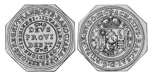 10 Ducat Principality of Transylvania (1571-1711) Oro 