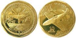 10 Dólar Islas Marshall Latón 