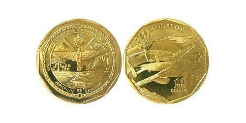 10 Dólar Islas Marshall Latón 