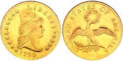 10 Dólar Estados Unidos de América (1776 - ) Oro 