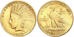 10 Dólar Estados Unidos de América (1776 - ) Oro 