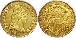 10 Dólar Estados Unidos de América (1776 - ) Oro 