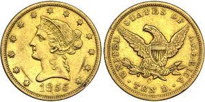 10 Dólar Estados Unidos de América (1776 - ) Oro 