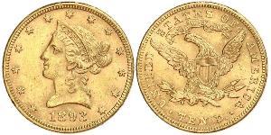 10 Dólar Estados Unidos de América (1776 - ) Oro 