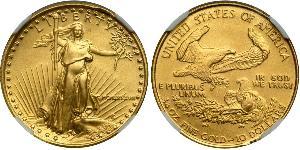 10 Dólar Estados Unidos de América (1776 - ) Oro 