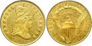 10 Dólar Estados Unidos de América (1776 - ) Oro 