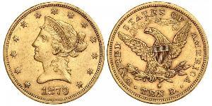 10 Dólar Estados Unidos de América (1776 - ) Oro 