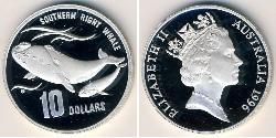 10 Dólar Australia (1939 - ) Plata 