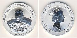 10 Dólar Australia (1939 - ) Plata 