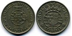 10 Escudo Mozambique Copper/Nickel 