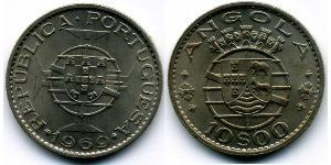 10 Escudo Portugal / Portuguese Angola (1575-1975) Copper/Nickel 