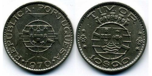 10 Escudo Timor-Leste (1702 - 1975) / Portugal Copper/Nickel 