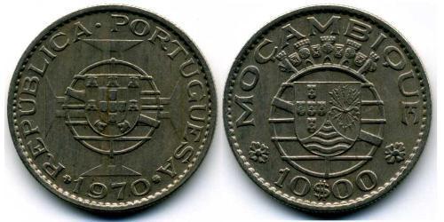 10 Escudo Mozambique Cuivre/Nickel 