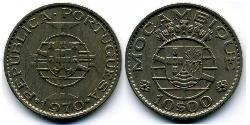 10 Escudo Mozambico Rame/Nichel 