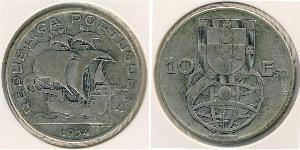 10 Escudo Estado Novo (Portugal) (1933 - 1974) Silber 