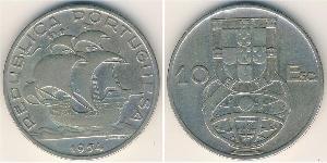 10 Escudo Estado Novo (Portugal) (1933 - 1974) Silber 