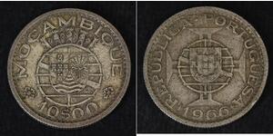 10 Escudo Mozambique 銀 