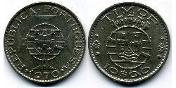 10 Escudo 东帝汶 / 葡萄牙 镍/銅 