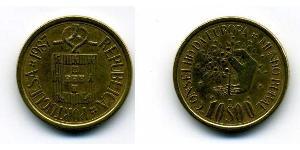 10 Escudo 葡萄牙 黃銅/镍 