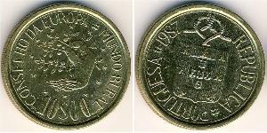10 Escudo 葡萄牙 黃銅 