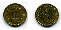 10 Escudo 葡萄牙 黃銅/镍 