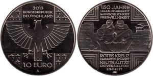 10 Euro Allemagne (1990 - ) Argent 