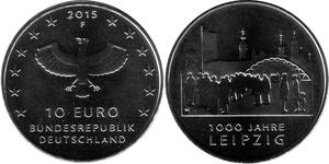 10 Euro Allemagne (1990 - ) Argent 