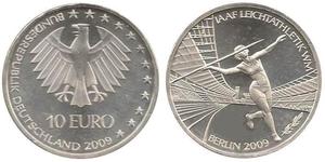 10 Euro Allemagne (1990 - ) Argent 