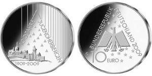 10 Euro Allemagne (1990 - ) Argent 