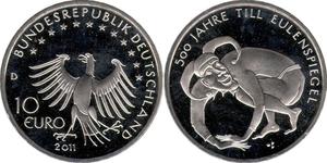 10 Euro Allemagne (1990 - ) Argent 