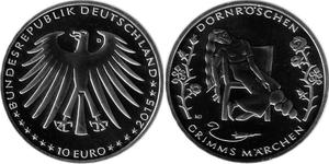 10 Euro Allemagne (1990 - ) Argent 