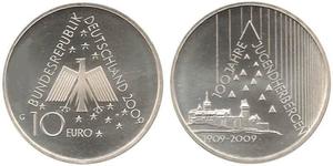 10 Euro Allemagne (1990 - ) Argent 