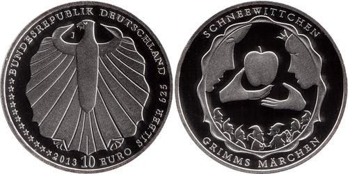 10 Euro Allemagne (1990 - ) Argent 