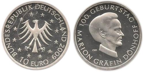 10 Euro Allemagne (1990 - ) Argent 