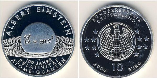 10 Euro Allemagne (1990 - ) Argent 