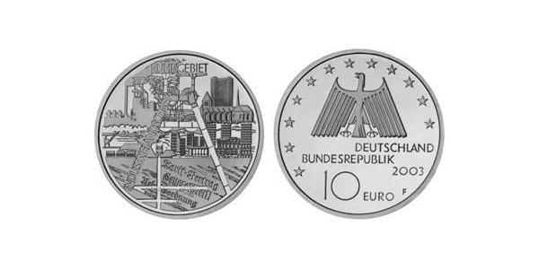 10 Euro Allemagne (1990 - ) Argent 
