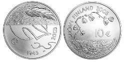 10 Euro Finlande (1917 - ) Argent 