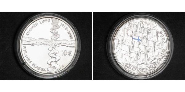 10 Euro Finlande (1917 - ) Argent 