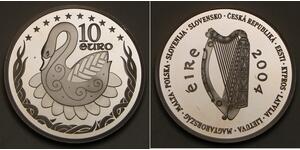 10 Euro Irlande (1922 - ) Argent 