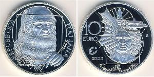 10 Euro Italie Argent 