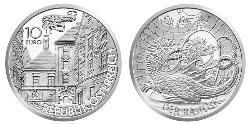 10 Euro Republic of Austria (1955 - ) Argent 