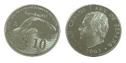 10 Euro Royaume d’Espagne (1976 - ) Argent 