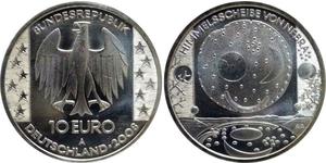 10 Euro Germania Argento 