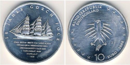 10 Euro Germania Argento 