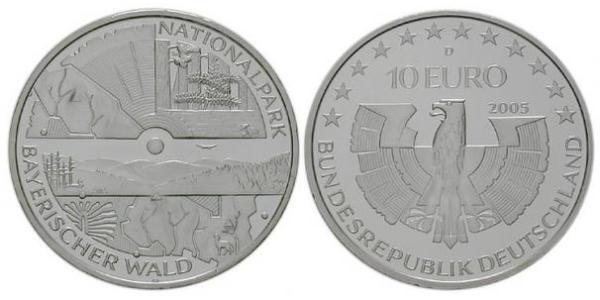 10 Euro Germania Argento 