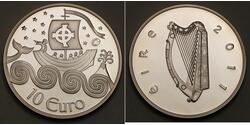 10 Euro Irlanda (1922 - ) Argento 