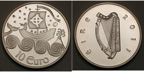 10 Euro Irlanda (1922 - ) Argento 