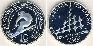 10 Euro Italia Argento 