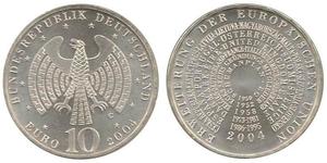 10 Euro Repubblica Federale di Germania (1990 - ) Argento 