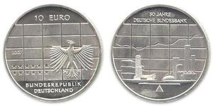 10 Euro Repubblica Federale di Germania (1990 - ) Argento 